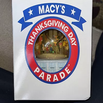 Macy’s Thanksgiving Day Parade Snow Globe Barney Big Bird Twin Towers 1999 NEW!! • $55