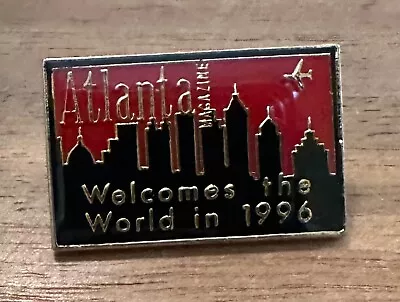 Atlanta 1996 Atlanta Magazine Olympic Media Pin • $5