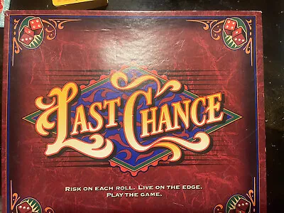 $19.99 • Buy Last Chance 1995. Milton Bradley Game