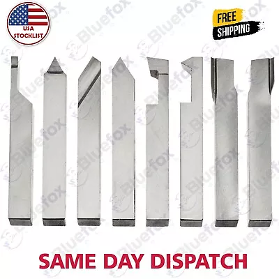 8Pcs/Set 8mm Metal Lathe Tools /knife Bits For Milling Cutting Tool Turning US • $52.35