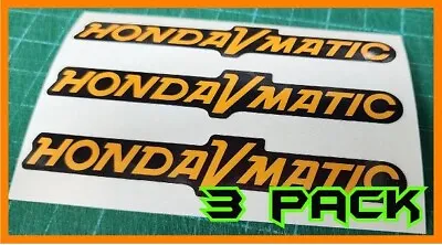 Honda V Matic Decal 3 Pack Vintage • $14