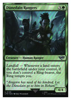 Dunedain Rangers (foil) Lord Of The Rings MTG - NM+ • $1.35