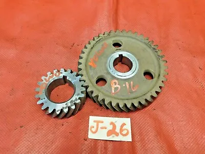 Volvo B16 Engine Camshaft & Crankshaft Timing Gears Original !! • $48.89