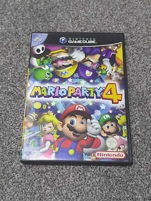 Mario Party 4 (Nintendo GameCube 2003) PAL With Manual • £24.49