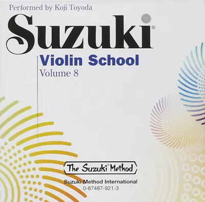 $43.75 • Buy Suzuki Violin School, Vol 8 (Suzuki Method Core Materials) [Audio]