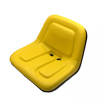 Yellow High Back Seat With Drain Holes Fits John Deere X530 LX279 GX355 G100 • $99.69