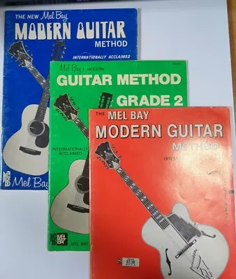 Mel Bay's Modern Guitar Method: Grades 1 & 2 & 3 - Paperbacks By Mel Bay - GOOD • $14