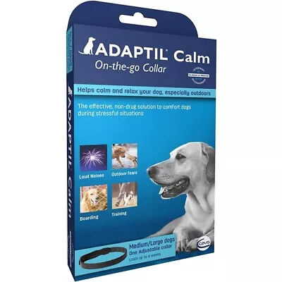 Adaptil Calm Collar For Medium/Large Dogs - EXP 05/2025 • £19.95