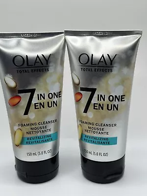 Olay Total Effects 7 In One Foaming Cleanser 5 Oz Revitalizing (2 Pack) • $13