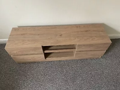 Wooden TV Stand With 4 Drawers • £25