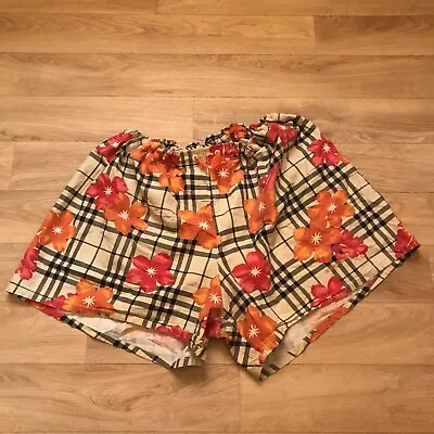 Burberry LONDON Shorts NOVA CHECK Swimming Trunks Drawstring Mens Size 46us 2XL • $114.94