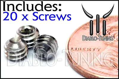 #8-32 X 1/8  - Qty 20 - 18-8 Stainless Steel Socket Set / Grub Screws Cup Point • $6.31