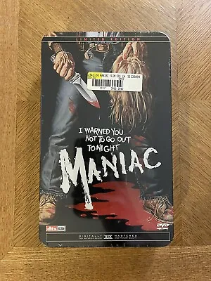 Maniac (1980) Limited Edition NEW TIN DVD And Head Shaped Soundtrack CD RARE OOP • $78