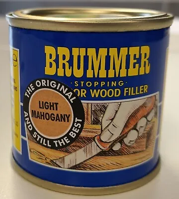 Brummer Yellow Label Interior Wood Filler Light Mahogany 250g - FREE DELIVERY • £5.99