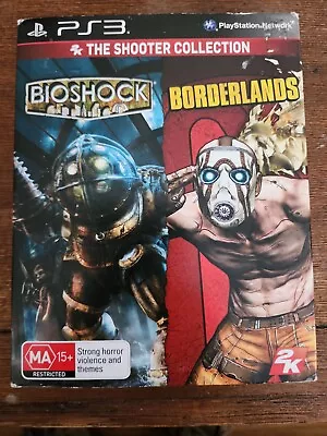 The Shooter Collection Bioshock & Borderlands PS3 Game. 2 Games Free Post • $24.90