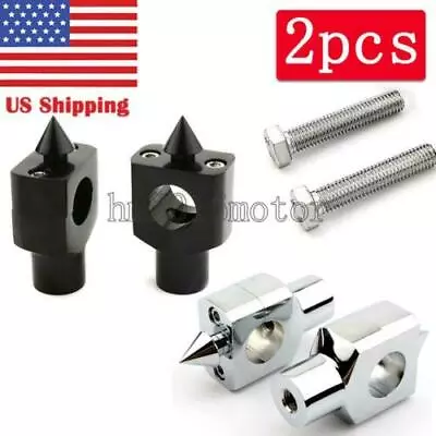 $44.50 • Buy 1  Motorcycle Handlebar Risers For Yamaha V-Star XVS 650 950 1100 Classic Custom