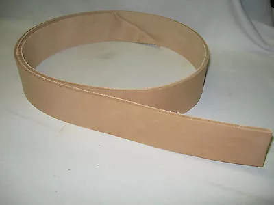 Vegetable Tanned Leather Belt Blank 1 1/2   • $12