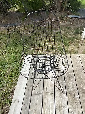 1950s DKR Eames Wire Chair Mid Century Modern FREE SHIPPING LOOK! • $308.98