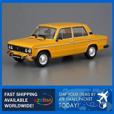 VAZ 2106 Zhiguli LADA 1600 Yellow USSR 1976 Year 1/43 Scale Diecast Model Car • $39.95