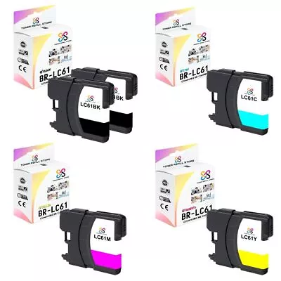 5PK TRS LC61 BCMY Compatible For Brother DCP165C MFC250C 255CW Ink Cartridge • $15.99