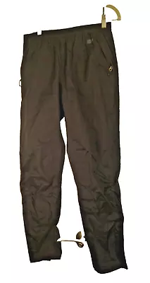 Patagonia Rain Pants Women Small Black H2NO Torrentshell Breathable Waterproof • $49.99