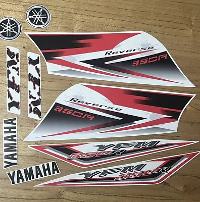 $56.50 • Buy Yamaha Raptor 350 2009-2010 Red  Full Graphics Decals L