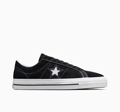 Converse Cons One Star Pro Black / White Skate Shoes • $74.99