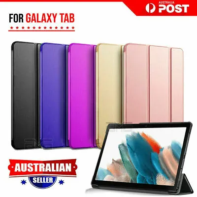Ft Samsung Galaxy Tab A8 10.5 A7 Lite Folio Tablet Flip Leather Stand Case Cover • $9.95