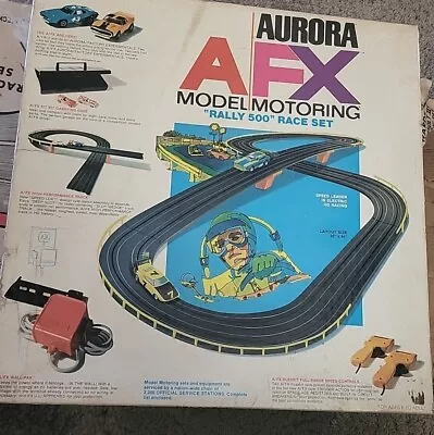 Vintage Aurora AFX Rally 500 Race Track Complete Track • $63.99