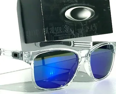 NEW* Oakley Catalyst CLEAR Crystal POLARIZED Galaxy Blue Lens Sunglass 9272 • $108.88