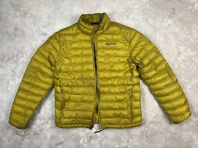Marmot 3M Thinsulate Puffer Jacket Sz Men’s Large Yellow Gold Layer • $50