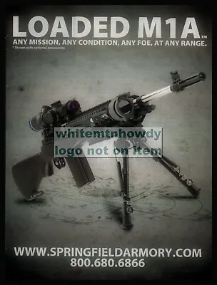 2010 SPRINGFIELD Armory M1A Rifle Original PRINT AD • $12.98