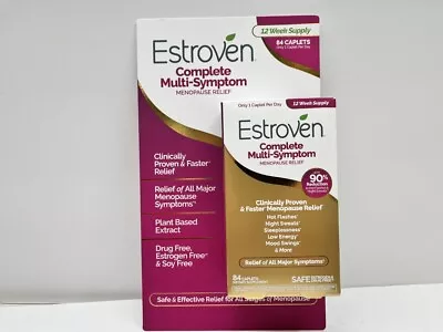 Estroven Complete Multi-symptom Menopause Relief 84 Caplets • $33.99