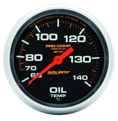 AutoMeter 5441 Pro-Comp Liquid-Filled Mechanical Oil Temperature Gauge • $180.14