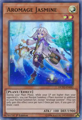 Aromage Jasmine Ultra Rare Duel Power Yugioh Card • $14.98