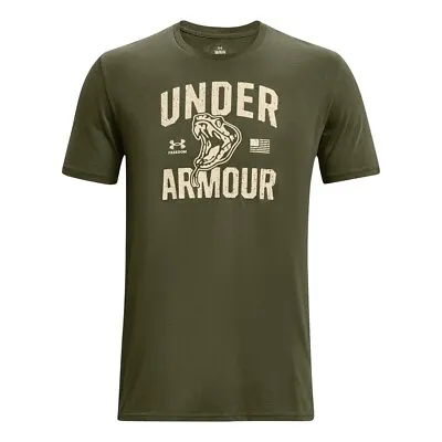 Under Armour 1382203 Men's UA Freedom Amp Short Sleeve Tee Graphic T-Shirt • $26.99