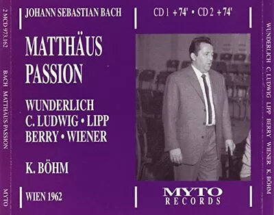 Bach: St Matthew Passion - Bach CD New • $200