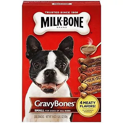 Milk- Bone Dog Treats Gravy Bones 1 Lb • $21.14