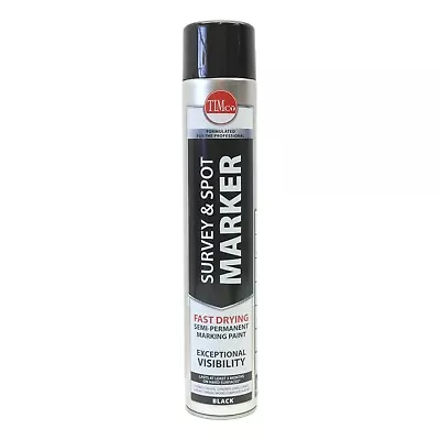 NEW Timco Survey Spot Floor Marking  Line Marker Paint Can 750ml - All Colours • £4.99