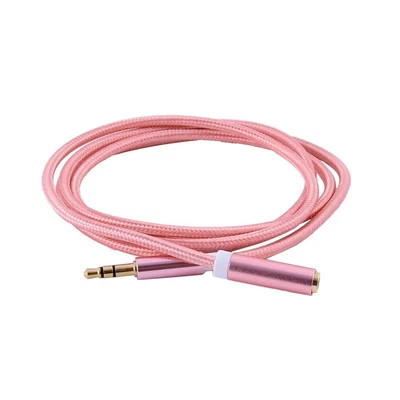 £2.40 • Buy 3.5mm Jack Extension Cable Lead Stereo Plug To Socket AUX Headphone Gold Plated