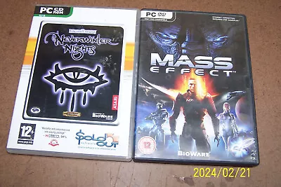 Neverwinter Nights & Mass Effect • $5