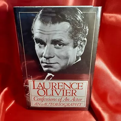 Laurence Olivier ~ CONFESSIONS OF AN ACTOR ~ 1st USA Ed. ~ As New HC/DJ ~ SIGNED • £212.93