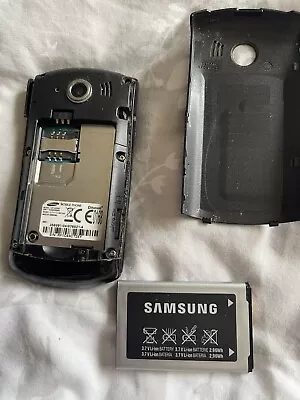 Samsung E2550 - Mobile Phone - Black - Slide Back - Spares Or Repairs • £5.99