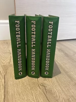 £30 • Buy Football Handbook Marshall Cavendish Set Of 3