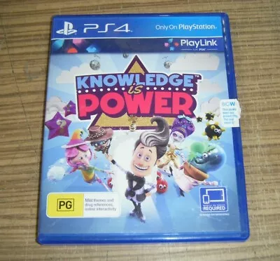 Sony PlayStation 4 PS4 Game - Knowledge Is Power • $9.99