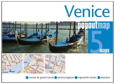 Venice PopOut Map (PopOut Maps) By Popout Maps Book The Cheap Fast Free Post • £6.49