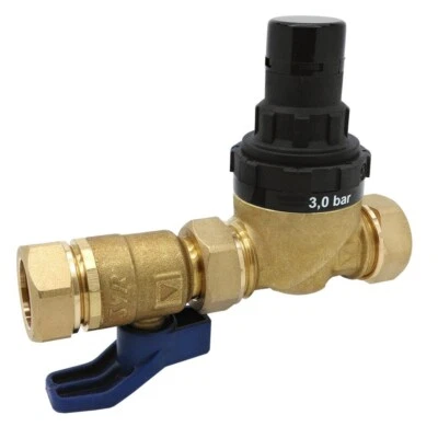 £56.99 • Buy Heatrae Sadia Megaflo Cold Water Combination Valve 95605021 95605029 With AAV