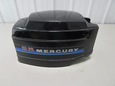 2177-8531A6 Mercury Mariner Outboard 25 Hp Top Engine Cowling Motor Cover Black • $115