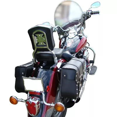 $145 • Buy Sissy Bar/Backrest With Luggage Rack For Yamaha V Star 650 Classic 
