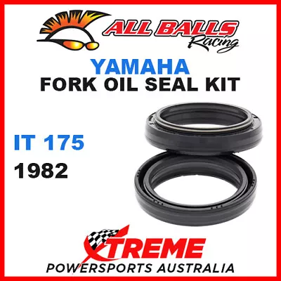 All Balls 55-137 Yamaha IT175 IT 175 1982 Fork Oil Seal Kit 38x50x8/10.5 • $36.75